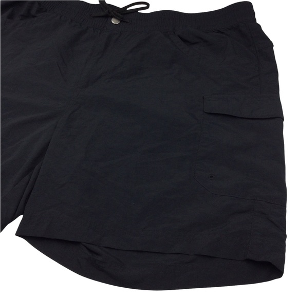 Columbia Cargo Hiking Shorts Black Zip Up, Button & Draw String Women’s Large - Picture 9 of 12